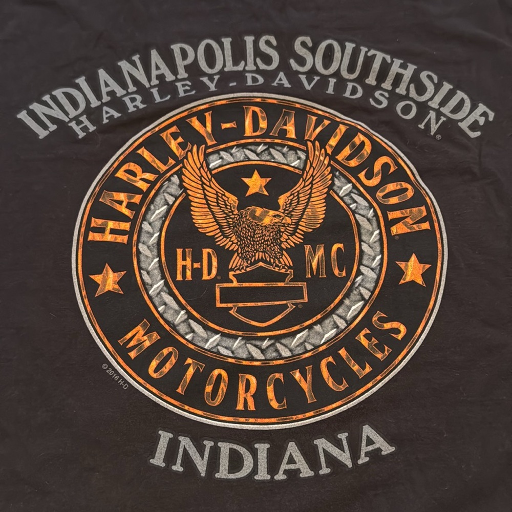 Harley Davidson Indianapolis Southside Tshirt Men’s sz M